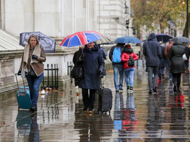 Британцы получили свыше двухсот предупреждений о наводнении
