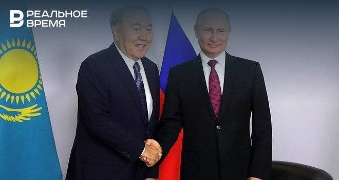 Назарбаев предложил организовать встречу Путина и Зеленского в Казахстане
