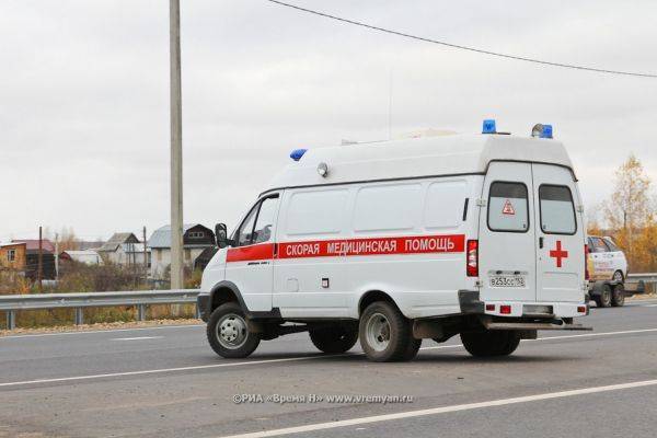 Под Нижним Новгородом преступники на «скорой» атаковали машину полиции