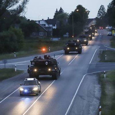 Военные учения НАТО "Железный волк" стартовали в Литве