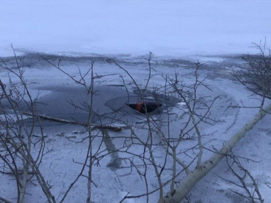 Двое мужчин провалились под лед в Березняках