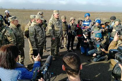 Украина обвинила ДНР в срыве разведения войск
