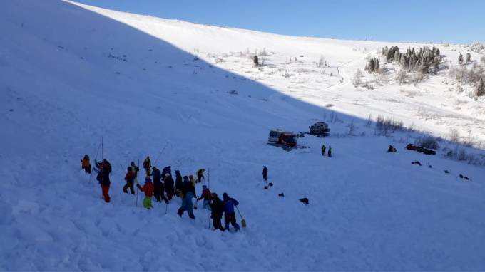 В Хакасии при сходе лавины погиб турист из Татарстана
