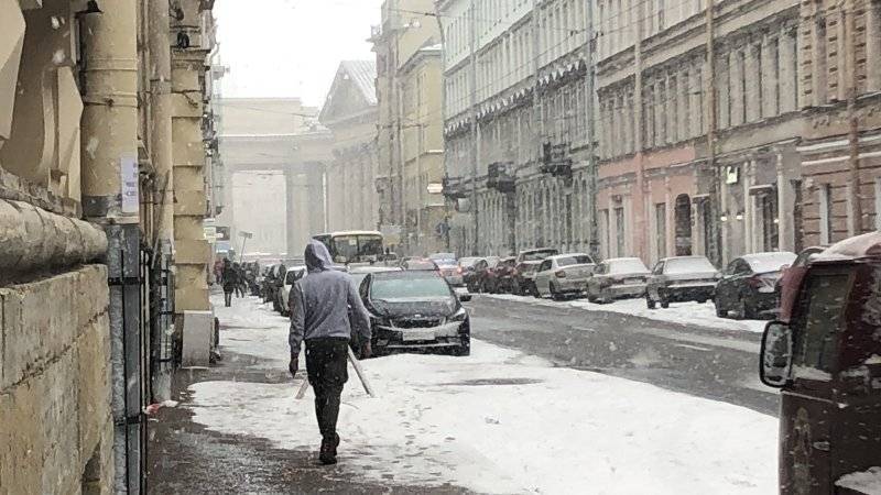 Дождь и мокрый снег ожидаются в пятницу в Петербурге