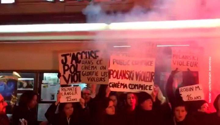 Активисты сорвали показ нового фильма Полански в Париже