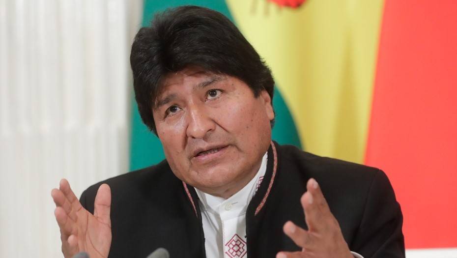 В МИД России с тревогой восприняли отставку президента Боливии