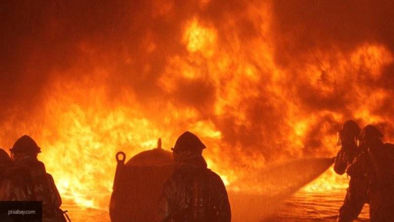Трое детей погибли при пожаре в частном доме в Курской области