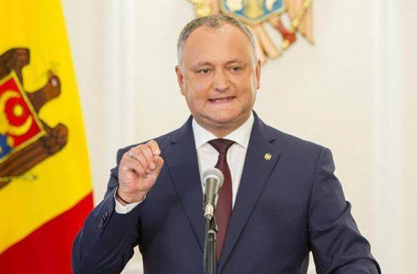 Президент Молдавии напомнил партнерам по коалиции об ответственности
