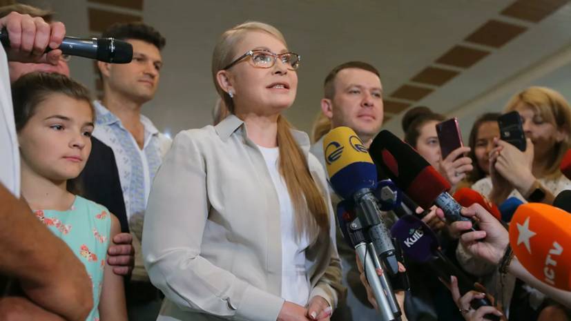 Тимошенко объявила о переходе в оппозицию из-за проекта о рынке земель