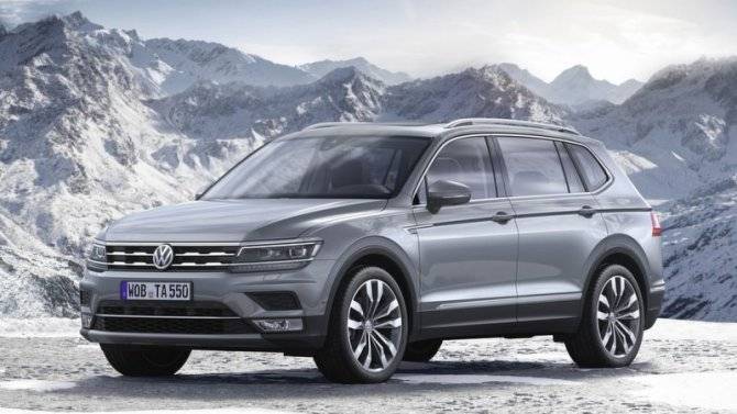 В России появится удлинённый Volkswagen Tiguan