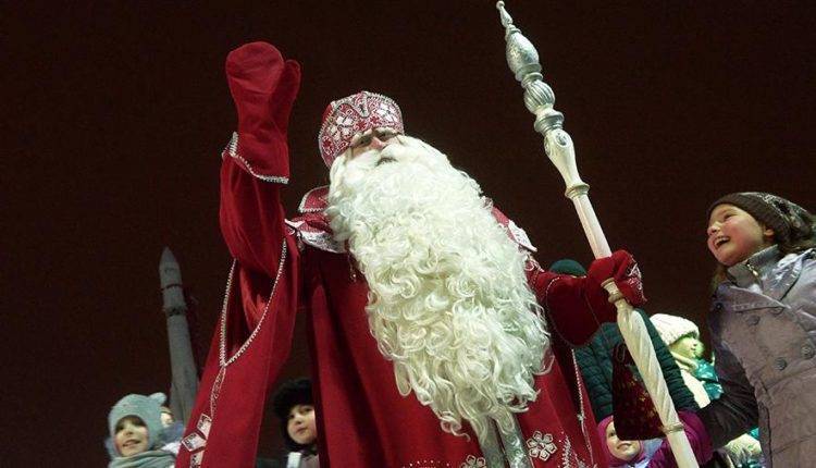Дед Мороз начал путешествие из Великого Устюга по России