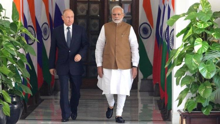 Путин обсудил с Моди совместные российско-индийские проекты