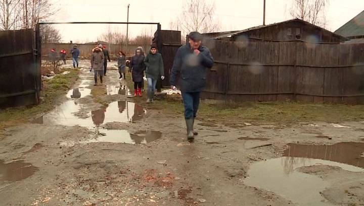 В Вологодской области эвакуированные из-за паводка жители вернулись в свои дома