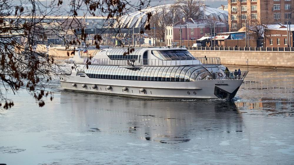 Сезон зимней пассажирской навигации по Москве-реке начинается 14 ноября