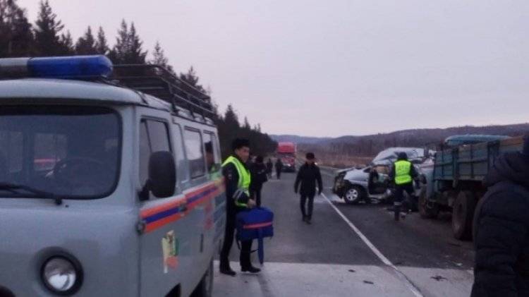 Семь человек погибли в результате ДТП с микроавтобусом в Забайкалье