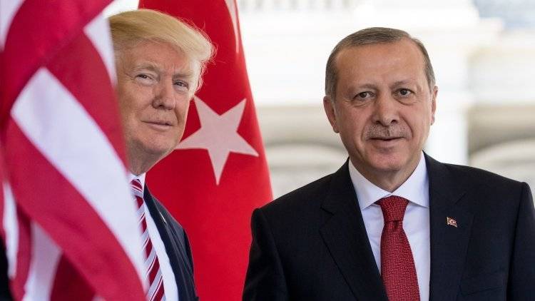 Встреча Эрдогана и Трампа в Белом доме началась