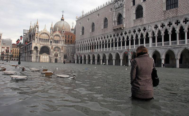 Венеции грозит затопление из-за паводка