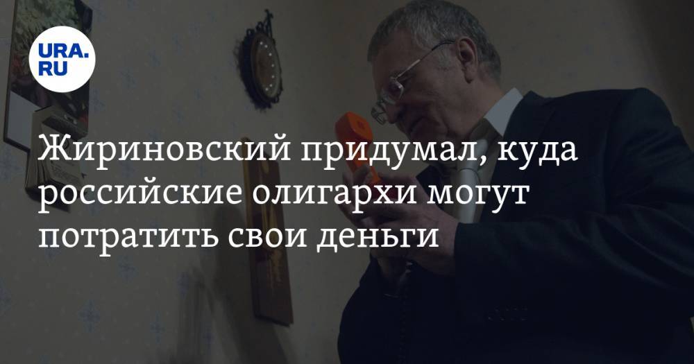 Жириновский придумал, куда российские олигархи могут потратить свои деньги