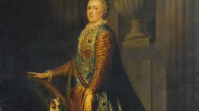 В Эрмитаже под портретом Екатерины II найдена&nbsp;другая&nbsp;картина
