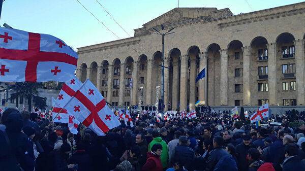 В Тбилиси анонсируют очередную крупномасштабную акцию протеста