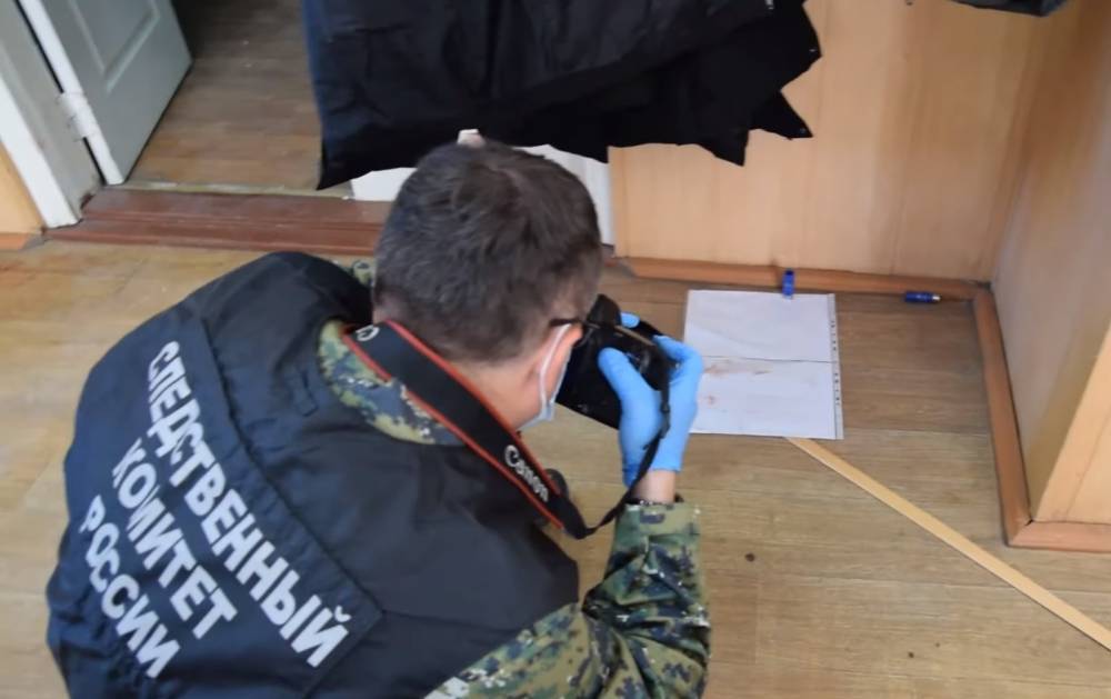 СК опубликовал первые кадры с места стрельбы в Благовещенске