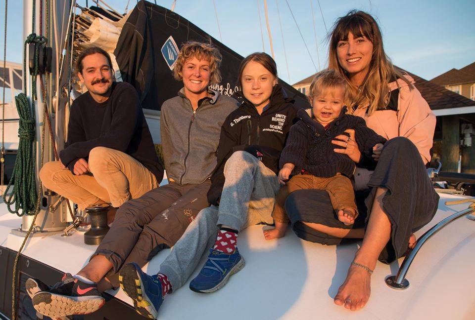 Из США в Испанию: Грета Тунберг пересечёт Атлантический океан на катамаране