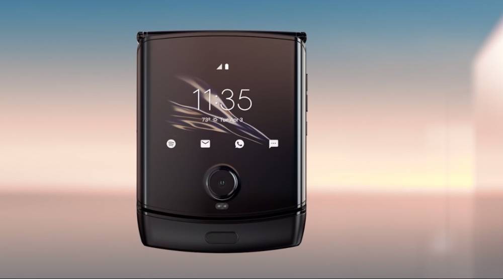 Motorola представила обновленную "раскладушку" Razr