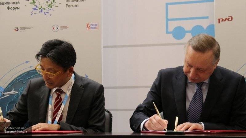 Беглов подписал соглашение с компанией Toyota о сотрудничестве