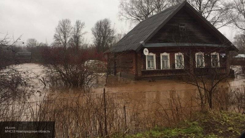 Режим ЧС ввели в Новгородской области из-за подтоплений после дождей