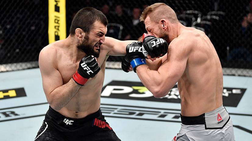 Удар ногой Анкалаева, удушение брата Нурмагомедова и спорное поражение Эмеева: как россияне выступили на UFC в Москве
