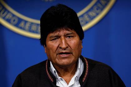 Мексика предоставила убежище подавшему в отставку президенту Боливии