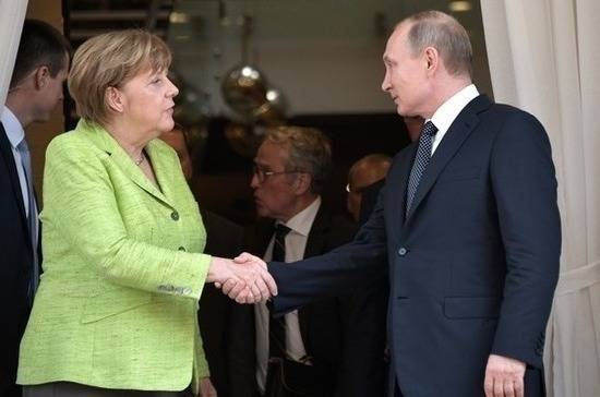 Владимир Путин - Ангела Меркель - Путин и Меркель провели телефонные переговоры - pnp.ru - Россия - Украина - Германия