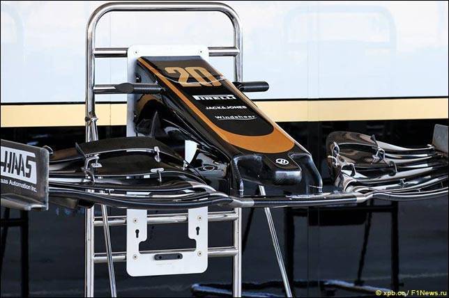 Новое антикрыло в Haas F1 достанется Грожану