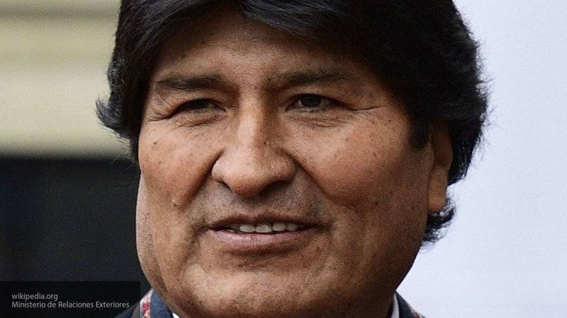 Моралес заявил, что госпереворот в Боливии связан с действиями США