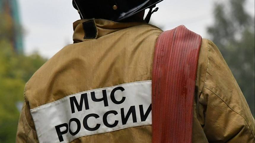 Видео пожара под Смоленском, в котором героически погиб глава района