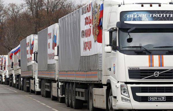 Россия отправила на Донбасс 600 тонн продуктов для детей