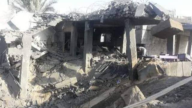 Видео: ЦАХАЛ разбомбил дом одного из главарей Исламского джихада