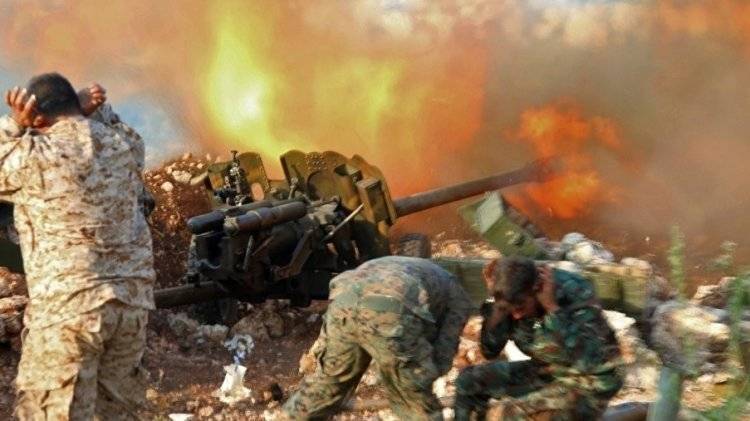 Сирийская армия развивает наступление в Идлибе