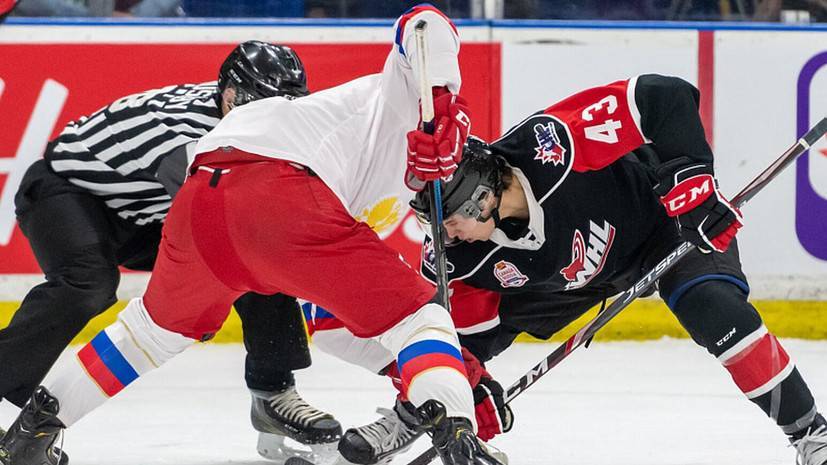 Молодёжная сборная России по хоккею проиграла Канаде в Суперсерии-2019