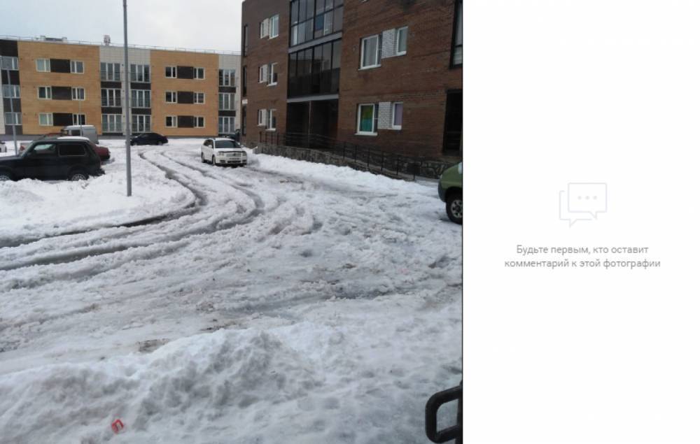 Недовольные снежными завалами жители Костомукши собирают подписи за отставку мэра