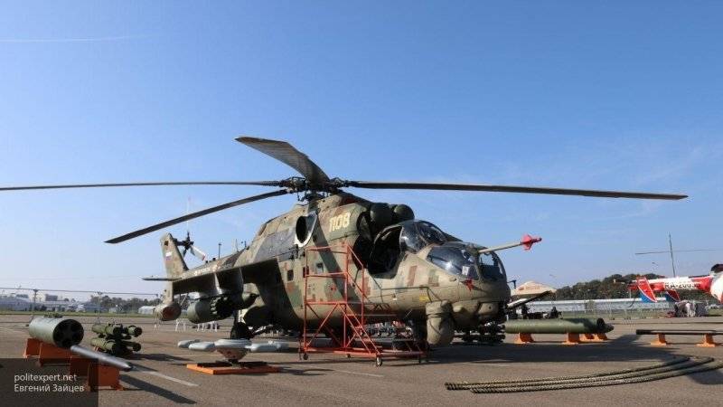 Минобороны РФ усилило военную полицию в Сирии вертолетами Ми-35 и Ми-8