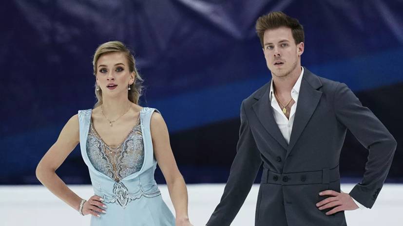 Синицина и Кацалапов победили в ритм-танце на этапе Гран-при в Москве