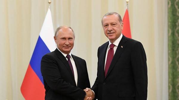 Пресс-секретарь Эрдогана анонсировал визит Путина в Турцию в январе