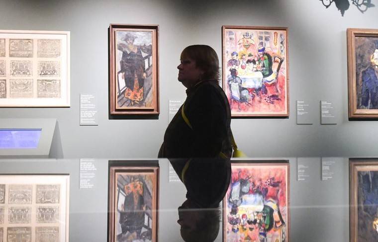 В «Новом Иерусалиме» открыли выставку работ Марка Шагала