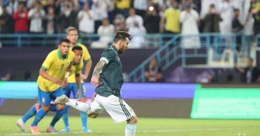 Гол Месси принес Аргентине победу над Бразилией в товарищеском матче