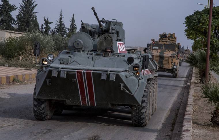 РФ и Турция начали седьмое патрулирование на севере Сирии
