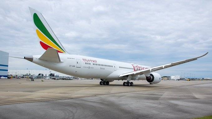 Новый самолет авиалиний Эфиопии назвали Тель-Авив - Cursorinfo: главные новости Израиля