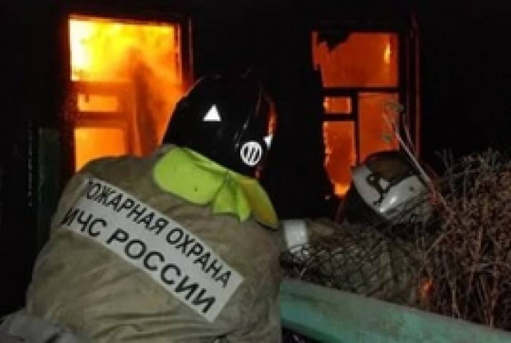 В Новгородском районе при пожаре погиб мужчина