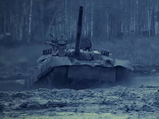 Появилось видео испытаний американцами российского танка Т-80