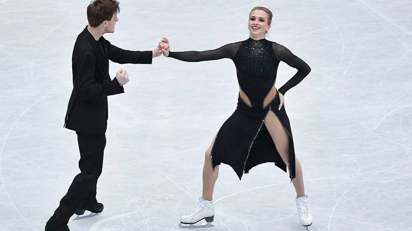 Синицына и Кацалапов стали лучшими среди танцевальных пар на этапе Гран-при в Москве